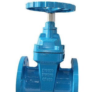 Vanne à opercule Longyao Shuangyong DN100 PN16 à joint souple et revêtement en caoutchouc pour le contrôle du débit d'eau - Product Image 1