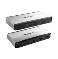 Base de Conexión Universal WAVLINK WL-UG7701 USB-A USB-C para Laptop, Pantalla Triple 4K