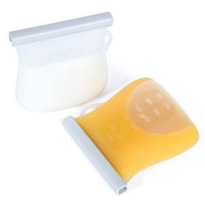 Sac de conservation du lait maternel 250 ml avec couvercle à rabat, compatible réfrigérateur et congélateur, utilisation en voyage - Product Image 5