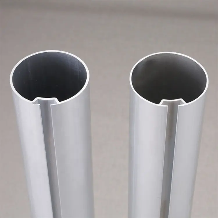 The material for making roller blinds is aluminum alloy round tube outdoor church available