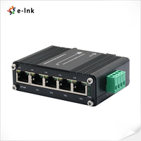 Switch Ethernet durci 5 ports 10/100/1000BASE-T pour environnements difficiles avec EEE et contrôle de flux