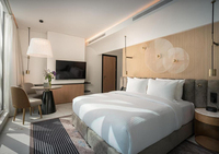 Personnalisation d'usine de modem Ensemble de chambre à coucher de luxe Mobilier d'hôtel 5 étoiles