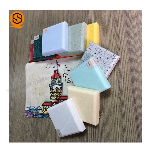 Solid Surface 12mm Corians Sheet Duponts Solid Surface Slab for Countertop