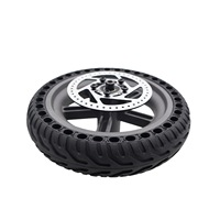 Piezas de Repuesto de Alta Calidad para Scooter, Rueda Trasera + Neumático de Panal + Disco de Freno para Xiaomi M365 Pro/Pro2