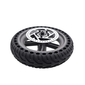 Parti di Ricambio di Alta Qualità per Monopattino Elettrico <span class=keywords><strong>Xiaomi</strong></span> <span class=keywords><strong>M365</strong></span> <span class=keywords><strong>Pro</strong></span>/Pro2: Ruota Posteriore + Pneumatico a Nido d'Ape + Disco Freno - Product Image 2