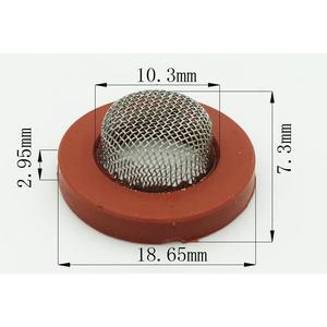 Filtro de Entrada en Forma de Tazón DN15 de Acero Inoxidable 304 con Malla para Manguera de Agua y Tubería Corrugada - Product Image 2