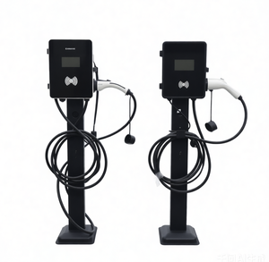 Top Selling GB Chinese Standard Black Outdoor <b>Car</b> Charger 22kw Floor <b>Standing</b> Charging Station New Energy Vehicle Charging Pile - Product Image 1