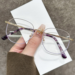 Vuông Trọng Lượng Nhẹ Kim Loại Khung Quang Học Mặt Phù Hợp Với Thoải Mái Kim Loại Khung Quang Học Hàng Ngày Chất Lượng Cao Kim Loại Khung Quang Học - Product Image 4