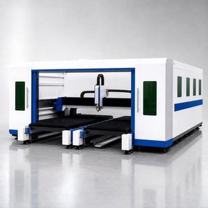 6000W Fiber <b>Laser</b> <b>Cutting</b> <b>Machine</b> 3015 Double Platform Exchange CNC Sheet <b>Metal</b> Cutter 25mm Carbon Steel Stainless Steel - Product Image 1