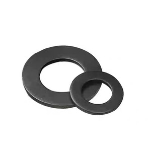 Black Flat Washers 8.8 Grade Iron Round For Screws Construction Industry DIN Standard GB97 - Product Image 2