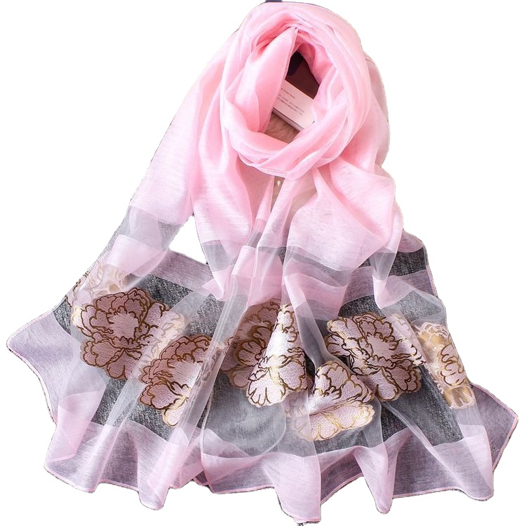 Новый модный тонкий шарф для женщин на весну-лето