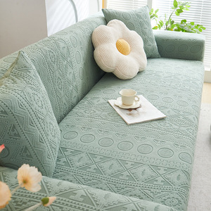 2025 New Elastic All-in-One Full Wrap Sofa <strong>Slipcover</strong> Universal Cross-Border Geometric Pattern Cover Washable and Non-slip - Product Image 6