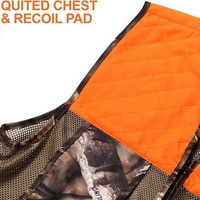 Gilet de chasse tactique en maille de sécurité personnalisé pour l'extérieur gilet de pêche de camouflage