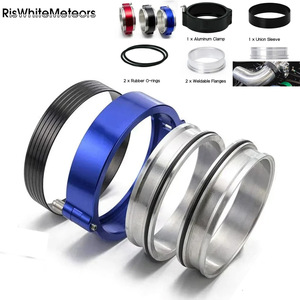 Exhaust V Cross-border Aluminum <b>Quick</b> Release HD Fixture <b>Clamp</b> Universal Turbocharger/Intercooler Pipe Intake Inch Mj-3 High-Qua - Product Image 4