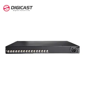 DIGICAST DVB S to DVB T 변환 DVBSS2X to ISDB-T QAM 변환기