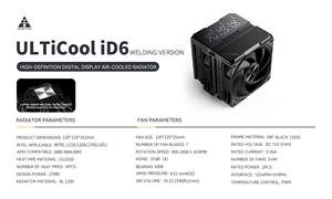 Refroidisseur d'air CPU double tour haute performance avec 6 caloducs en cuivre et base soudée pour un refroidissement efficace, compatible avec les conceptions OEM à double tour - Product Image 2