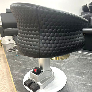 Chaise de coiffure électrique à levage hydraulique pour salon, mobilier de salon de coiffure, équipement de coiffure électrique pour barbier - Product Image 5