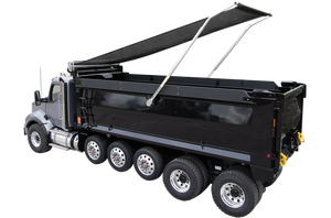 ผ้าใบตาข่ายสำหรับขนถ่ายที่สะดวกในการป้องกันไม่ให้ทรายและกรวดตกลงมา - Product Image 6