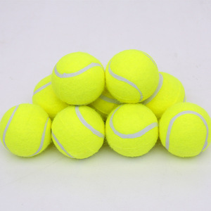 Coton écologique diamètre 6 cm gonflé à l'air Jumbo surdimensionné chien balle de tennis jouets pour chiens - Product Image 1