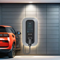 JET 62196-2 Intelligente EV-Ladestation Typ 2 7KW 1-Phasig 32A Wandbox mit APP RFID-Steuerung
