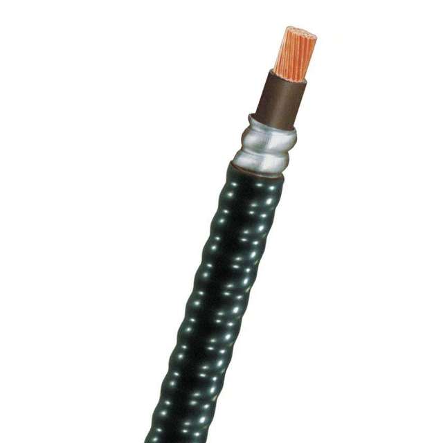 Wholesale Direct Burial RA90 600V Three Stranded Copper Conductor XLPE Insulated XHHW-2 Corrugated PVC Jacketed Armoured Wire
