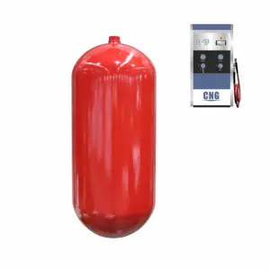 Bình Xi lanh khí cho xe cng loại 1 thép liền mạch 406-100l 200bar LD icel carbon cao không có vết x50crmov15 Thanh 200 100L