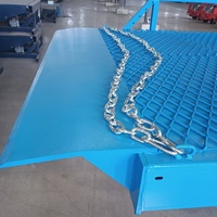 Pont de quai hydraulique en acier portable de 8, 10, 12, 15 tonnes, plateforme de chargement de conteneurs pour camions, conception à haute stabilité, fret, hôtels