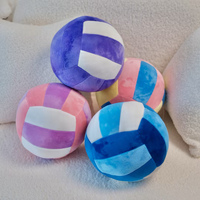Peluche de volley-ball de 21cm pour enfants, oreiller de dessin animé, décoration de la maison, jouet doux et mignon