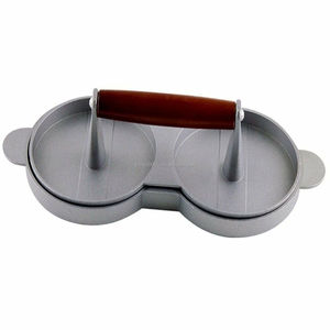 Non Stick Nhôm Đôi Hamburger Thịt Bò Burger Quý Pounder Maker Khuôn Báo Chí Patty - Product Image 3