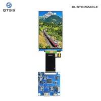 Module d'affichage LCD TFT IPS de haute qualité 3,5 pouces, résolution 480x800, interface SPI, marque QTSS, luminosité 400 cd/m², rétroéclairage LED