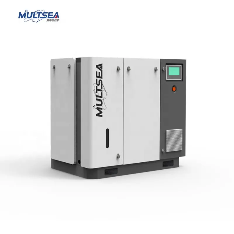 Máquinas de compressor de ar de parafuso industrial de alta pressão sem VFDs de alta qualidade e velocidade fixa