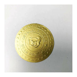 Biểu Tượng Tùy Chỉnh Không Thấm Nước 3D Nổi Mạnh Mẽ Dính Sáng Bóng Vàng/Bạc Thất Dột Dán Cho Gửi Thư Hộp Bao Bì Nhãn - Product Image 2