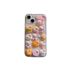 Funda 3D de Gato de Dibujos Animados <span class=keywords><strong>para</strong></span> <span class=keywords><strong>iPhone</strong></span> 15 Pro Max, Funda de Lujo <span class=keywords><strong>para</strong></span> Móvil 14 Pro Max <span class=keywords><strong>para</strong></span> <span class=keywords><strong>Mujer</strong></span>, Antigolpes, con Embalaje - Product Image 6