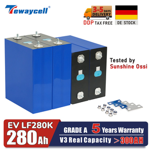 Sunshine Ossi probado-Alemania Stock EV280Ah Lifepo4 Batería Grado A LF280k + capacidad real de más de 300ah + pernos de barras libres + DDP - Product Image 1