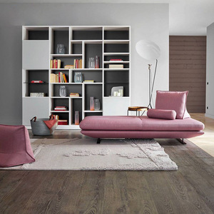 Canapé-lit <span class=keywords><strong>italien</strong></span> en forme de L au design moderne canapés de salon en bois canapé d'angle sectionnel pour la maison meubles de salon - Product Image 2