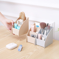 Boîte de rangement de bureau multifonctionnelle et écologique en plastique pour fournitures de bureau et tri de lunettes
