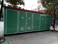 Poste de transformation métallique de type boîtier personnalisé 12kV 400V, capacité 1250kVA 1600kVA, 50Hz, extérieur, résistant aux intempéries, indice de protection IP43