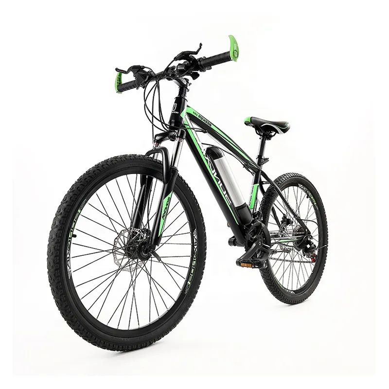 ESWING Vélo tout-terrain électrique à batterie 36V, vélo électrique à moteur moyeu 26 pouces 250w