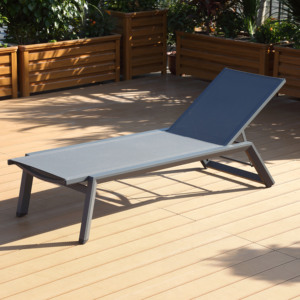 Chaise longue double <span class=keywords><strong>en</strong></span> <span class=keywords><strong>aluminium</strong></span> <span class=keywords><strong>pliable</strong></span> et imperméable pour piscine extérieure, plage, hôtel, terrasse, garantie 5 ans - Product Image 5