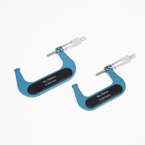 <span class=keywords><strong>0</strong></span>-25mm25-<span class=keywords><strong>50mm</strong></span> 50-75mm 75-100mm <span class=keywords><strong>0</strong></span>.01mm serie di strumenti di misurazione al di fuori di micrometri Set di <span class=keywords><strong>0</strong></span>-100mm diametro esterno Set - Product Image 2