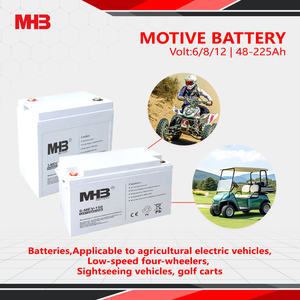 Mhb 6-Evf-<span class=keywords><strong>120</strong></span> 12V 120ah Batería de plomo de carbono Baterías de motivo de ciclo profundo para coche de turismo - Product Image 3