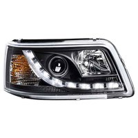Ensemble de phares JSL, feux de jour à LED, feux de signalisation, phares avant pour Volkswagen VW T5 Caravelle Multivan 2003 - 2009