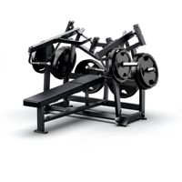 Banc de musculation segmenté en métal ZKM pour l'entraînement de la poitrine, équipement de force pour salle de sport commerciale