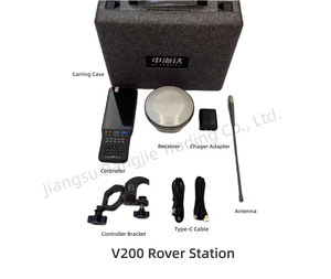 Hi-Target V200 GPS RTK 1408 ช่องสัญญาณ IMU GNSS ความแม่นยำสูง และ ฐานรับสัญญาณ GNSS RTK - Product Image 1