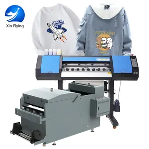 Printer Dtf T Shirt Professional Printer Manufacturers Dtf Printer 60cm Set T Shirt Printing Machine In Stock