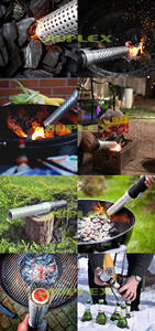 Accenditore Elettrico per Carbonella Auplex, Accessorio per Barbecue per Accendere il Carbone - Product Image 5