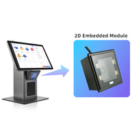 Fest Montierter 2D-Barcode-Scanner mit Automatischer Erkennung QR-Code-Leser USB RS232 für Selbstbedienungsgeräte XT2003C