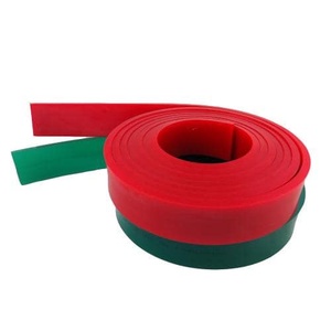 Shore V type lame de raclette Type uni 65A-90A lame en caoutchouc de raclette de sérigraphie en polyuréthane - Product Image 1
