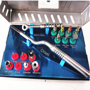Kit d'expansion osseuse dentaire, instruments chirurgicaux de perçage pour sinus lift et implantation, osseotome, classe I, certifié CE, Vaslcare - Product Image 4