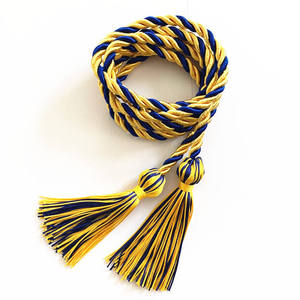Cordones <span class=keywords><strong>de</strong></span> Honor <span class=keywords><strong>de</strong></span> Graduación <span class=keywords><strong>de</strong></span> Poliéster 100% OEM, Tamaño 120, Colores Variados, Venta al por Mayor, Ecológicos, <span class=keywords><strong>de</strong></span> Alta Tenacidad, para Días <span class=keywords><strong>de</strong></span> Graduación - Product Image 6